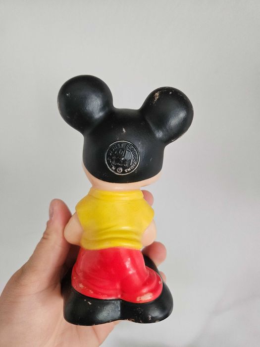 Figurka zabawka myszka mickey kolekcjonerska italy 1960