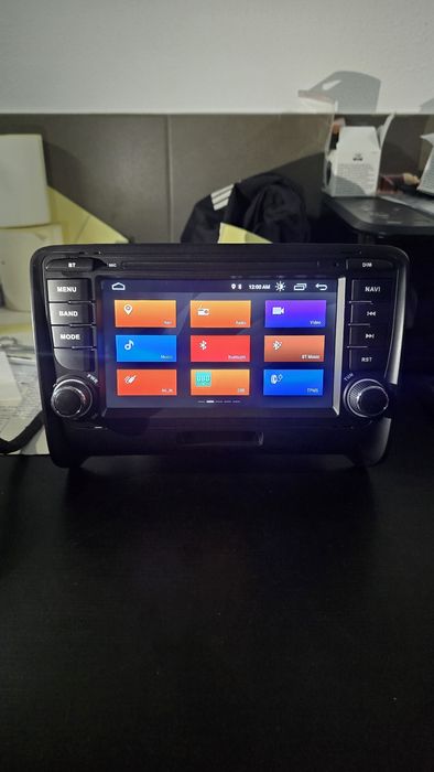 Rádio Android 14 com GPS Audi TT (Novo)