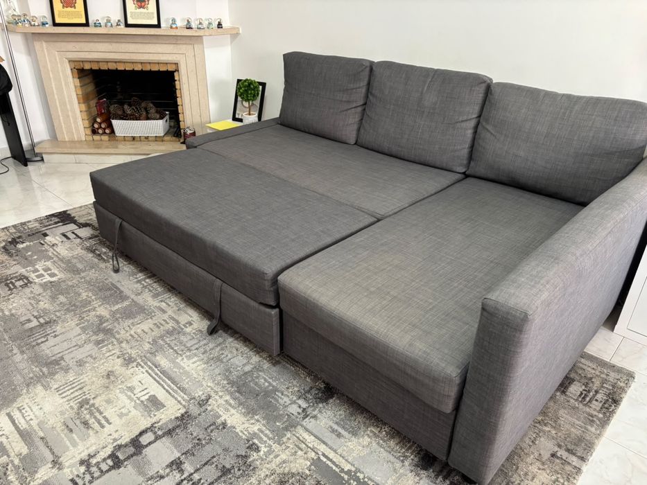 Sofá cama IKEA FRIHETEN com arrumação
