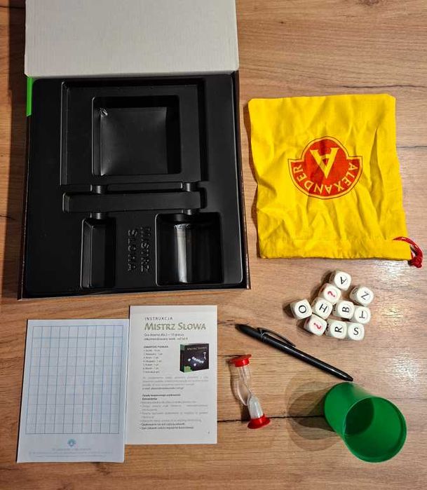Gra planszowa Mistrz Słowa – gra słowna dla całej rodziny