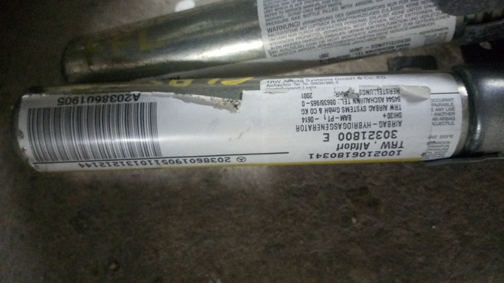 Airbag Mercedes W203