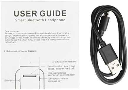 Słuchawki AEC bezprzewodowe Bluetooth lekkie i stylowe - białe
