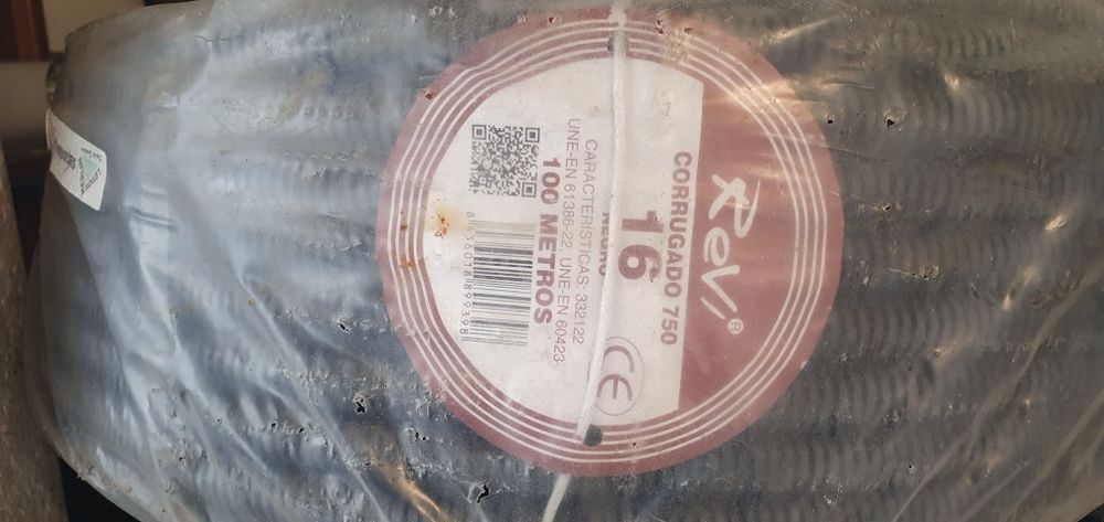 Tubo corrugado 750