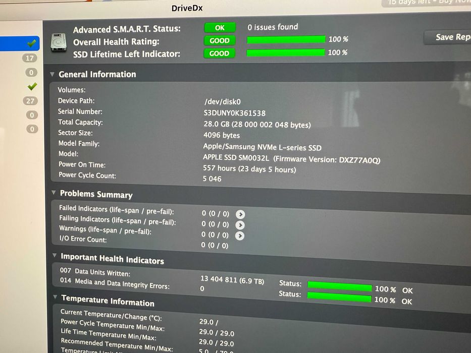 Apple iMac 27" Retina 5K i5 RAM 24Gb SSD 1Tb Radeon Pro 570