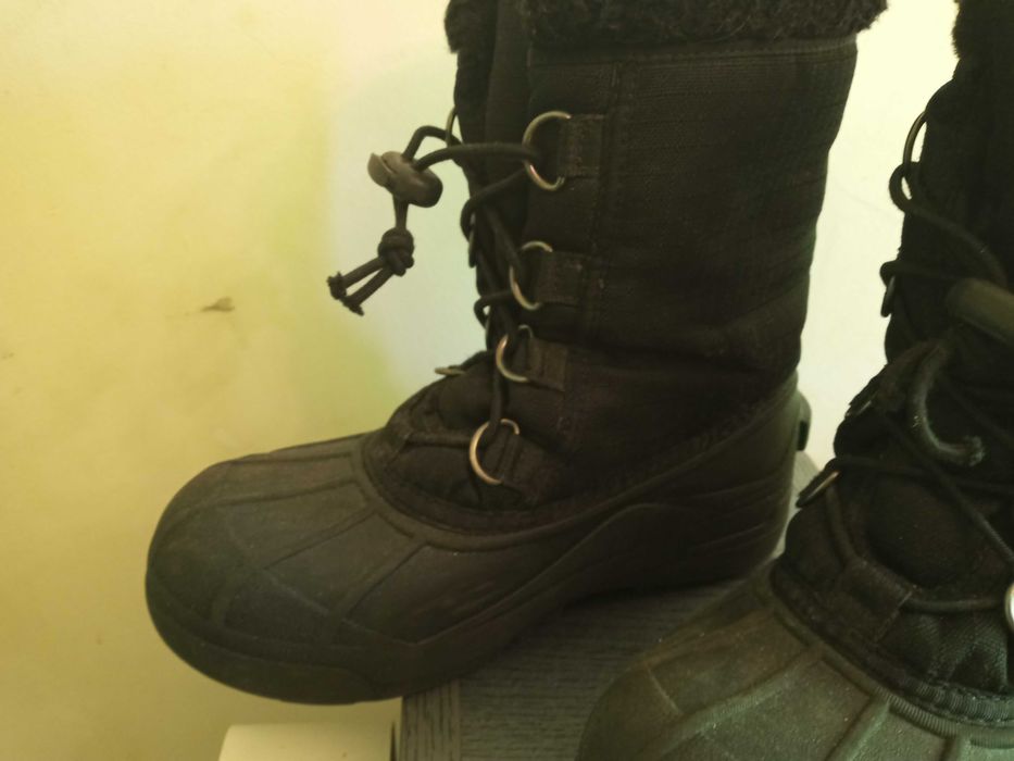 Czarne buty Sorel r 34 21 cm