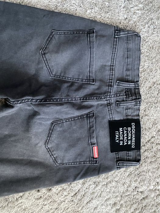 Spodnie jeansy grafitowe Dsquared2 xs s