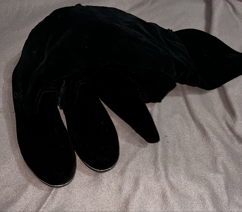 Сапоги ботфорты.