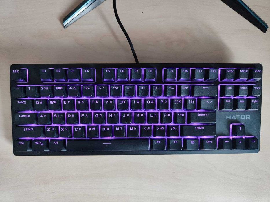 HATOR Rockfall TKL Mecha (87 клавіш, RGB, PBT)