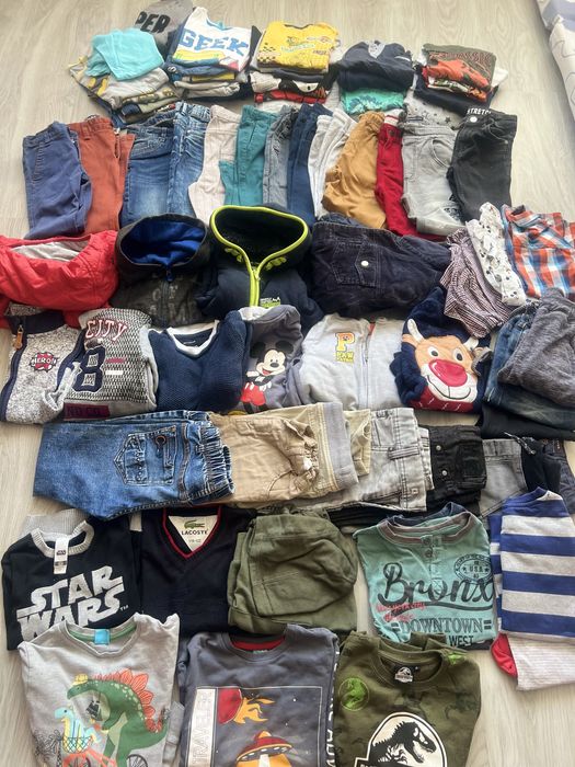 Paka ubranek dla chłopca 116/128