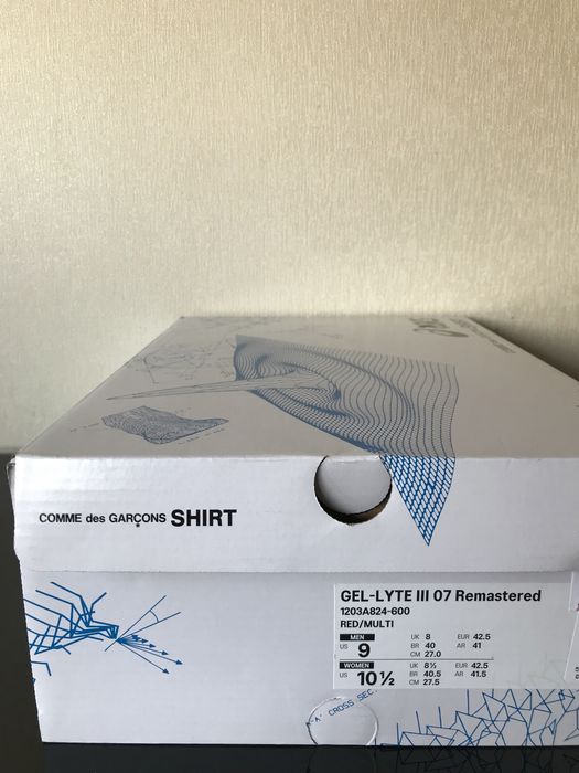 Кроссовки мужские Comme des Garcons Shirt x Asics: 13 000 грн