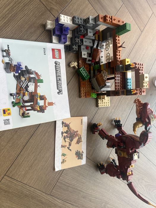 Lego mineraf дракон