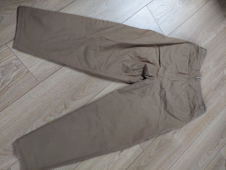 Spodnie męskie brązowe L32 W31 Asos