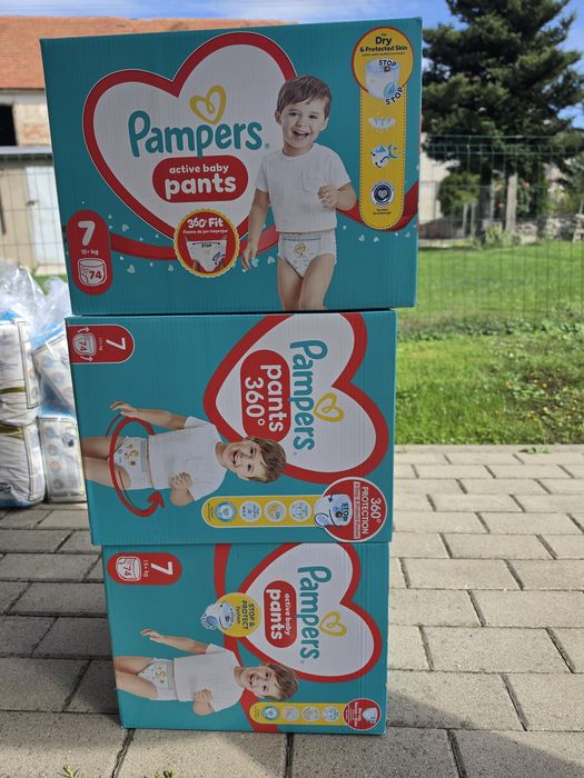 Pampers pants 7   /74sztuki
