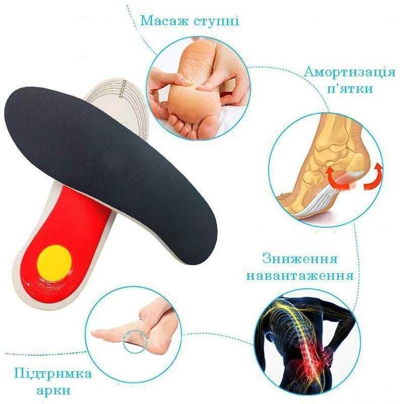 Ортопедичні устілки від плоскостопості. (Стельки от плоскостопия).: 135 ...