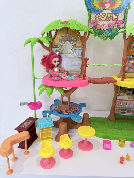 Кафе Enchantimals Junglewood, джунглі іграшковий набір енчентімалс