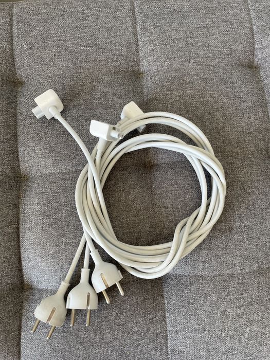 2x Kabel Zasilajacy Apple Oryginalny Magsafe Macbook