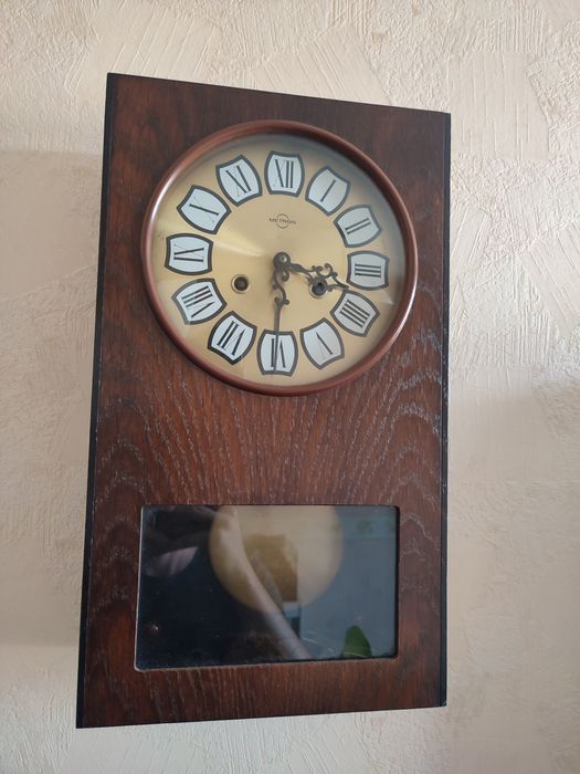 zegar ścienny metron prl