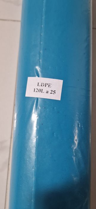 Worki foliowe 120 L × 25 sztuk rolka