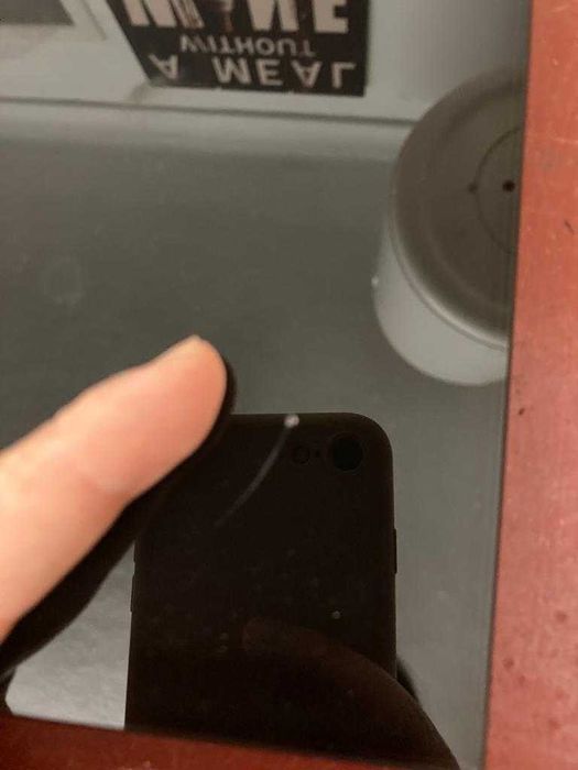 Tampo preto espelhado para móvel/cómoda