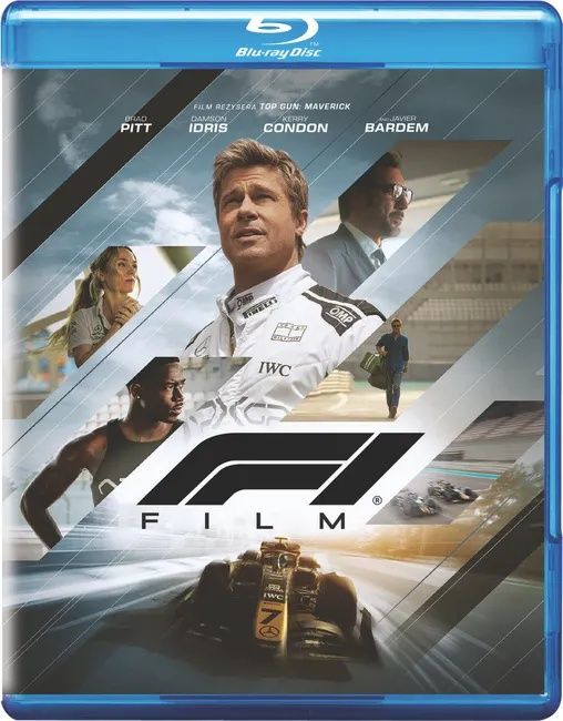 F1 film na płycie bluray