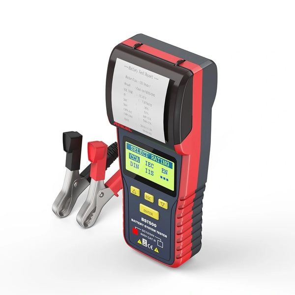 Verificador Digital de Baterias 12/24V c/ impressora Ancel BST500 NOVO