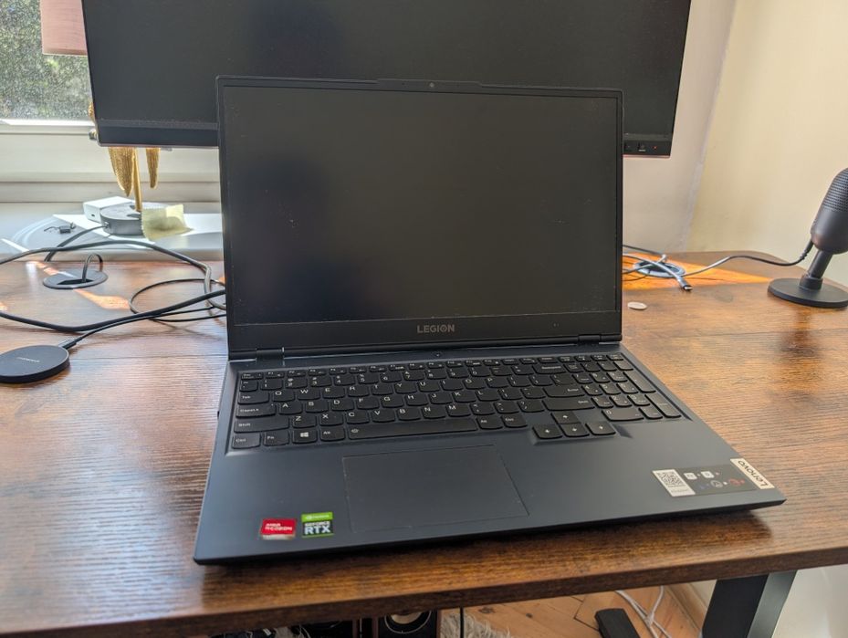 Lenovo Legion 5 (15 cali) – Dysk SSD 1,5 TB | 32 GB RAM DDR 4 | RTX 3050 | Ryzen 5
