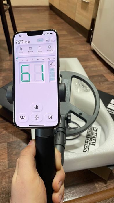 Металлоискатель Air MD беспроводной bluetooth на гарантии