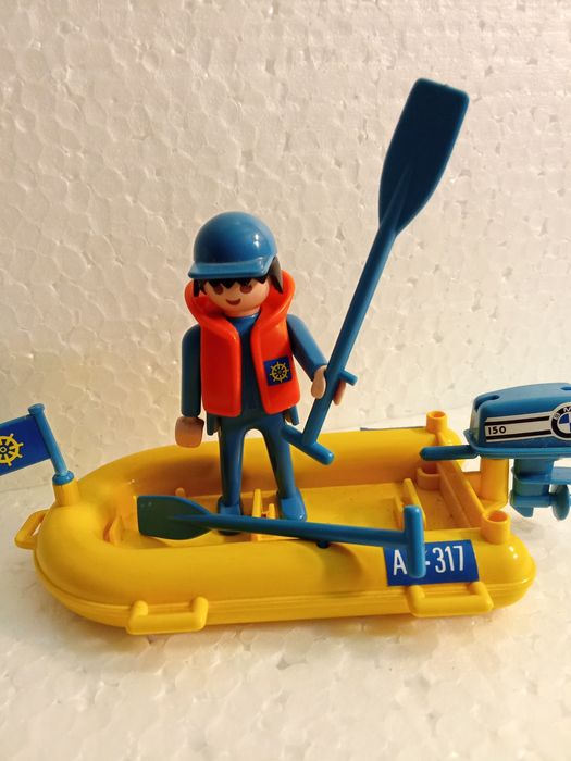 Playmobil barco e marinheiro