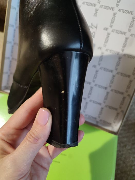 Батильйони ботінки шкіряні 38р.(24,5см)