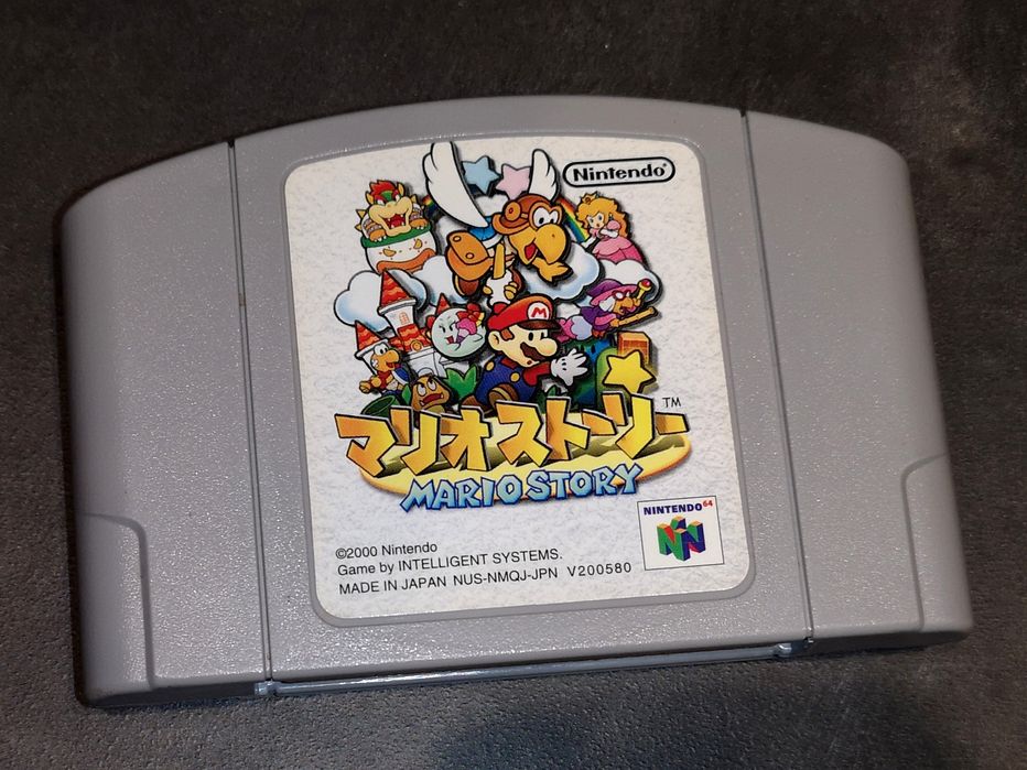 Mario Story N64 NTSC JAP gra Nintendo 64 (kioskzgrami)