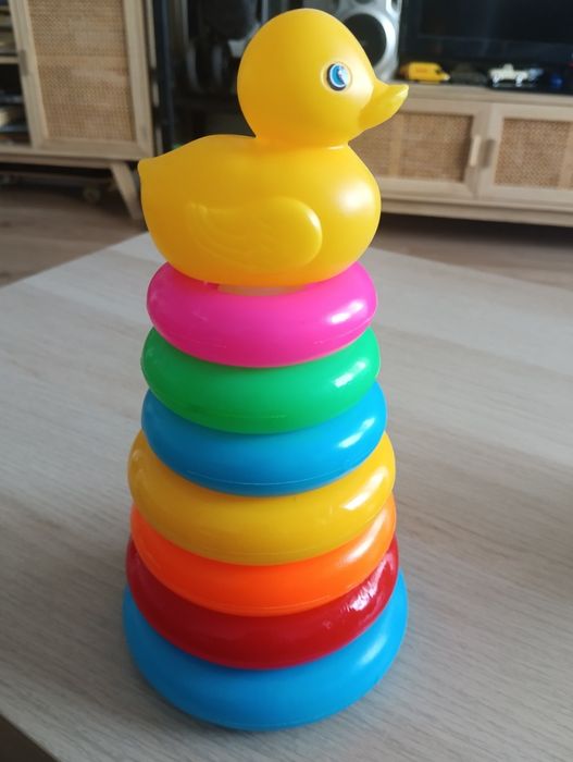 Układanka piramidka kółka dla dzieci