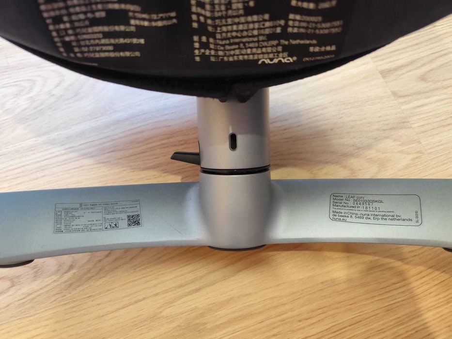 Espreguiçadeira Nuna LEAF Curv (Até 26 kg)