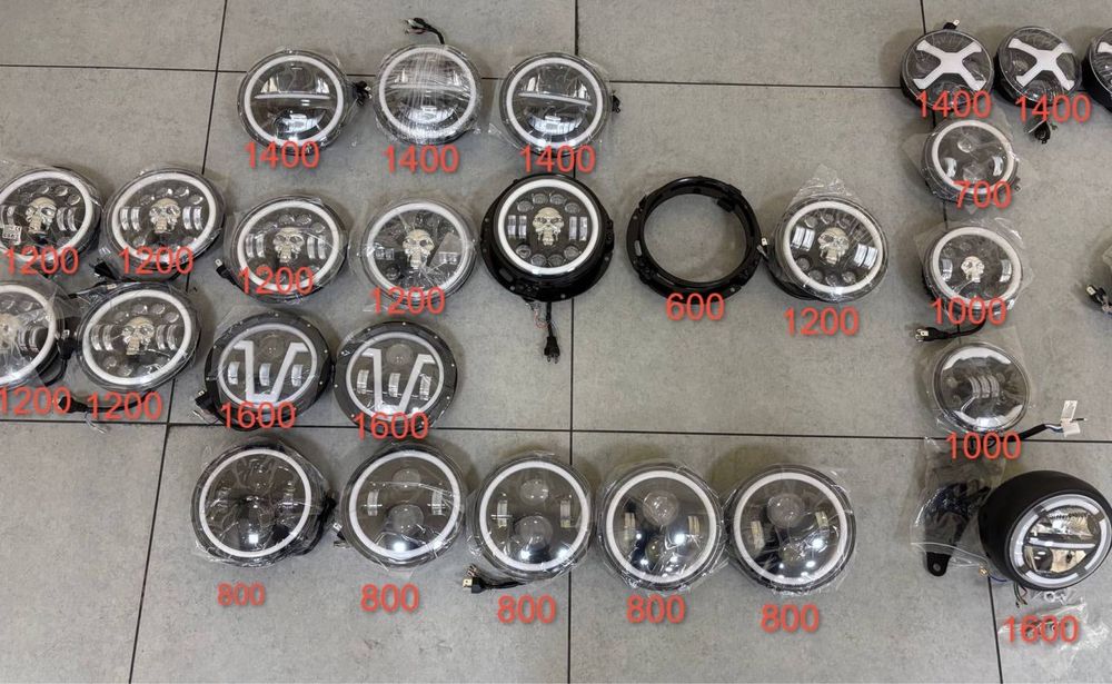 Led фара лед фара світлодіодна фара 7 дюймів та 5.75 дюймів 7 inch мот