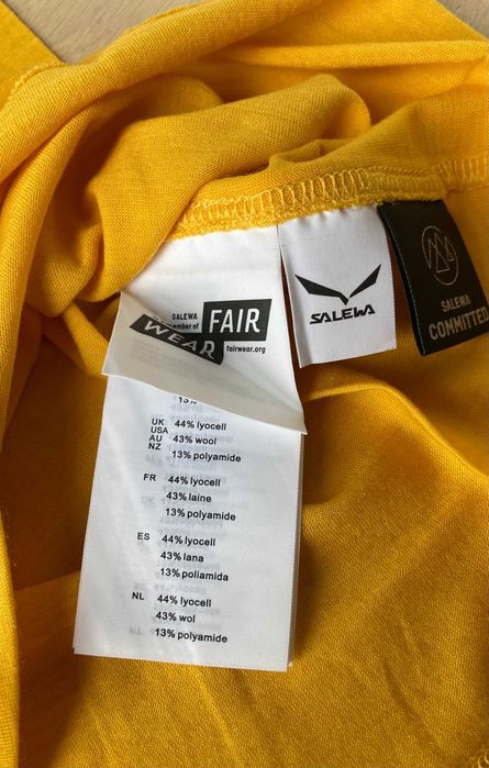 Koszulka damska Salewa Pure Eagle Wełna merino roz.S