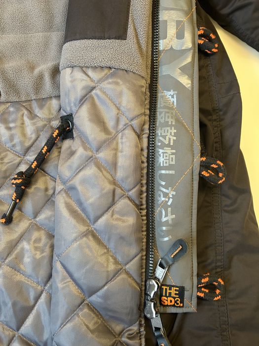 Casaco Parka Superdry Microfibra
