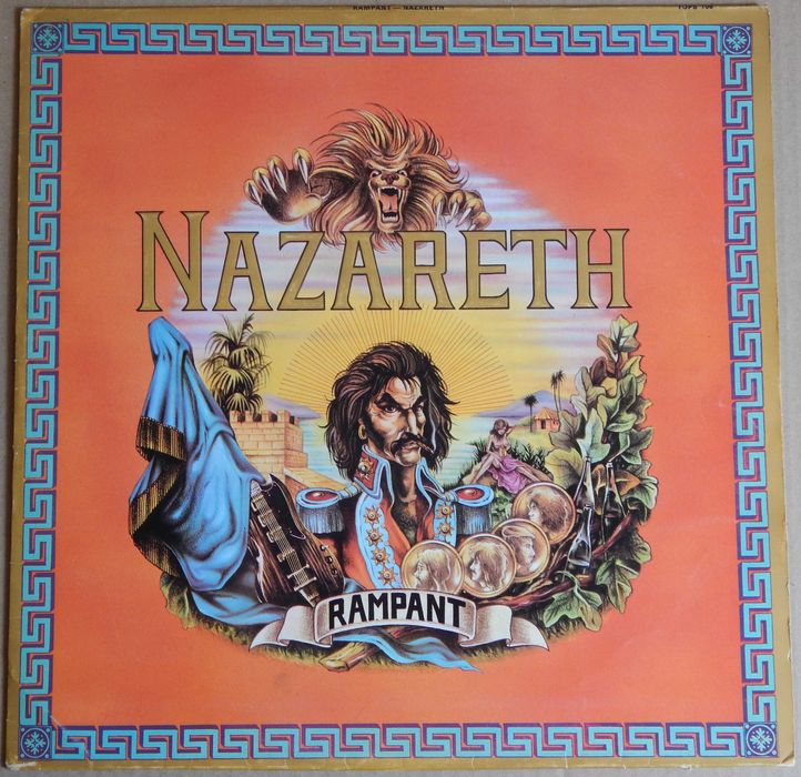 Nazareth – Rampant (Mountain – TOPS 106, UK) inner sleeve NM-/NM-