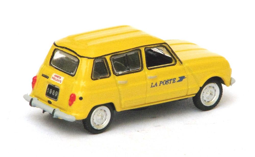 Miniaturas Renault 4 Jogging e R4 La Poste 1/87 HO Universal Hobbies