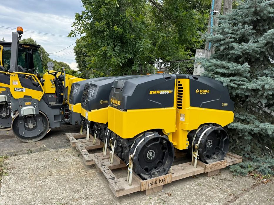 Bomag BMP 8500 walec okołkowany zdalnie sterowany  Walec okołkowany zdalnie sterowany Bomag BMP 8500 - nowy model