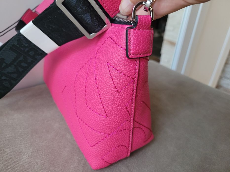 Torebka Torebeczka Damska Skórzana Skóra Karl Lagerfeld