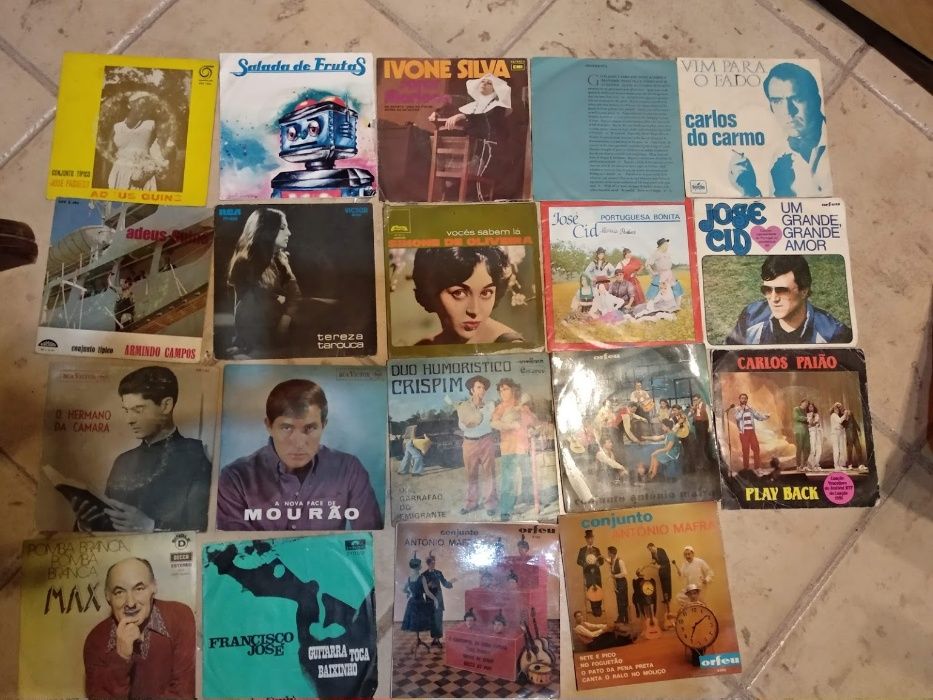 100 Disco 45rpm Musica Portuguesa