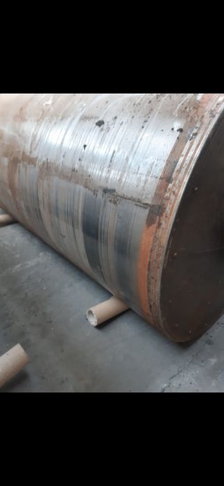 Walec stalowy, wał, cylinder 6000kg + łożyska