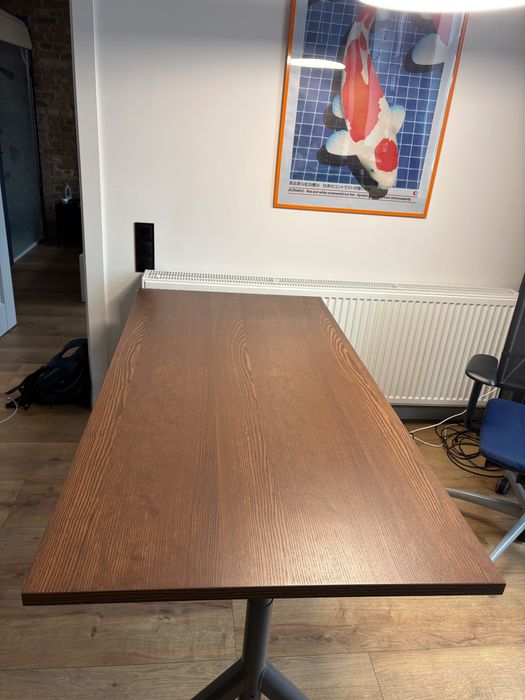 Biurko IDÅSEN brązowe, 160x80