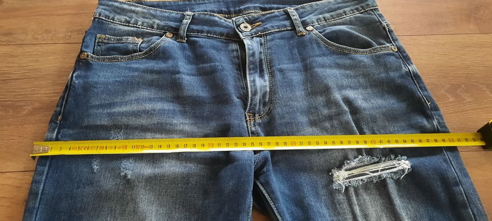 Spodnie damskie jeansowe