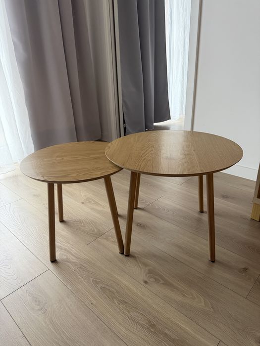 Dwa stoliki jysk MUNKEBO