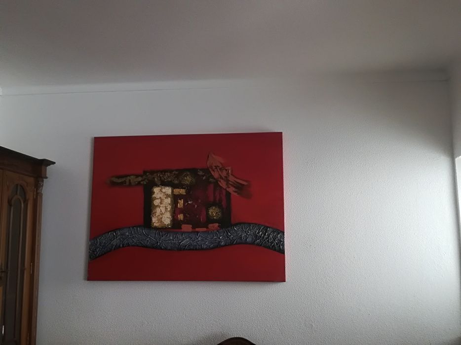 Tela cor vermelho ( Grande)