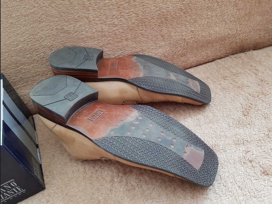 Buty skórzane Romano Mazzante, rozmiar 41