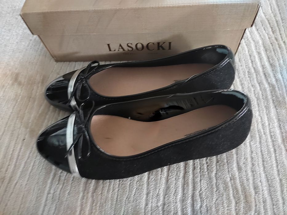 CCC Clara barson 38 czarne eleganckie damskie buty na teraz do pracy