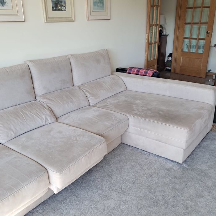 Sofá Conforama com 5 anoa