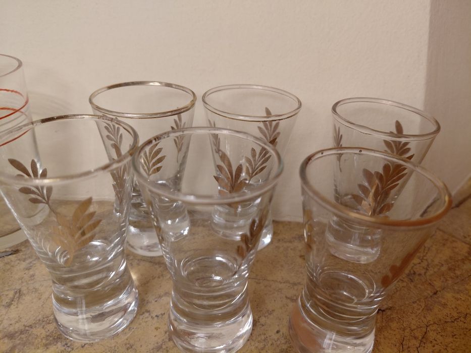 Literatki i kieliszki PRL cena za wszystko