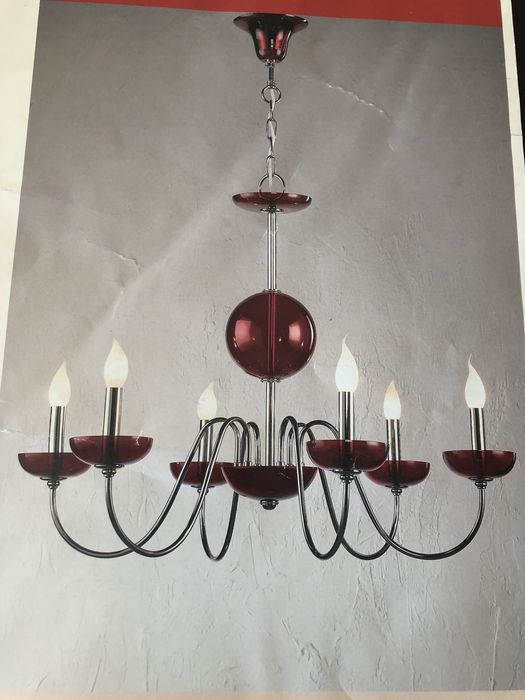 Candeeiro teto em latão vidro dark. Decorar com estilo.